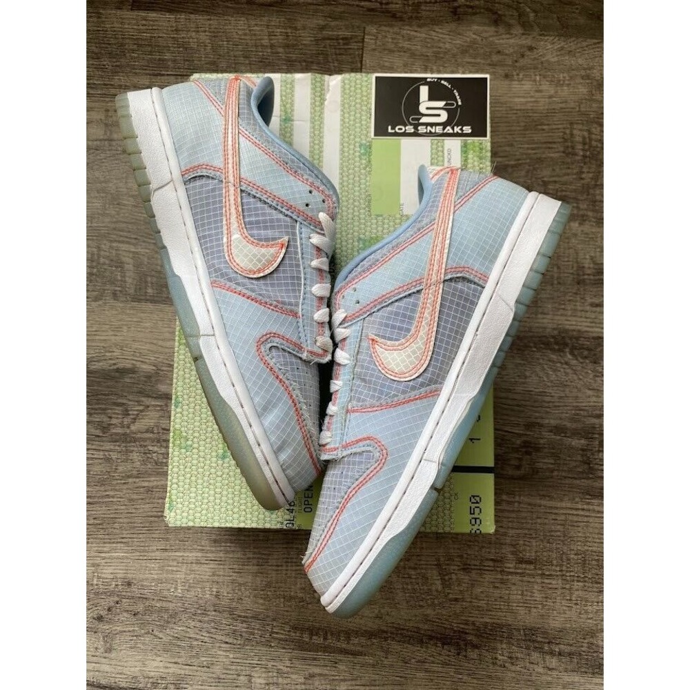 Size 8.5 - Nike Dunk Low x Union LA Passport Pack - Argon - Picture 2 of 5